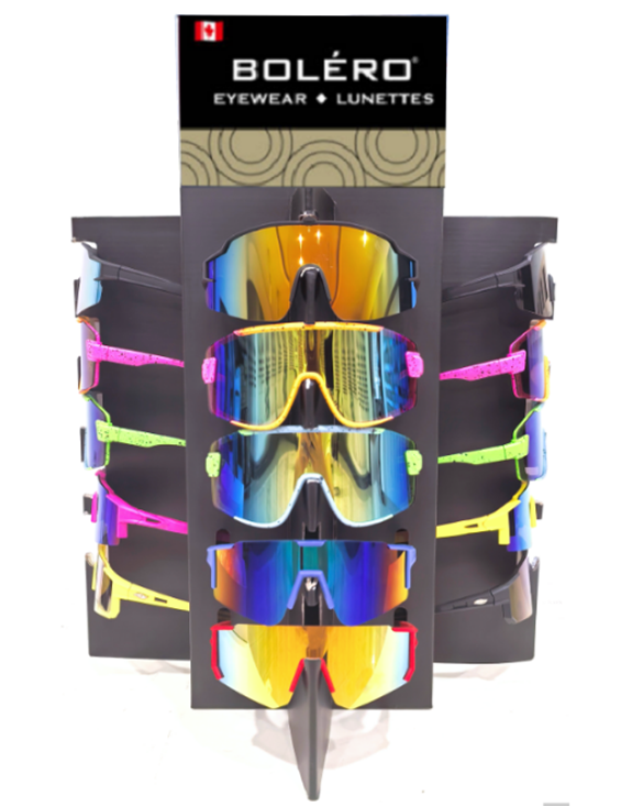 25 - 2029  ADULT SPORT SUNGLASSES WITH DISPLAY